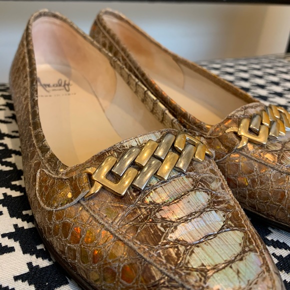 Amalfi by Rangoni Python Loafers - Picture 2 of 8